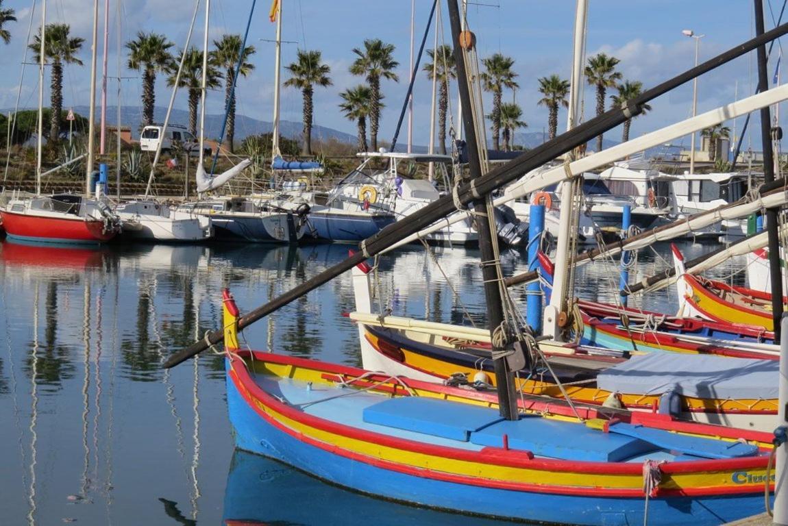 Agreable Studio Acces A La Plage - Parking - 2Balm2 Le Barcarès エクステリア 写真