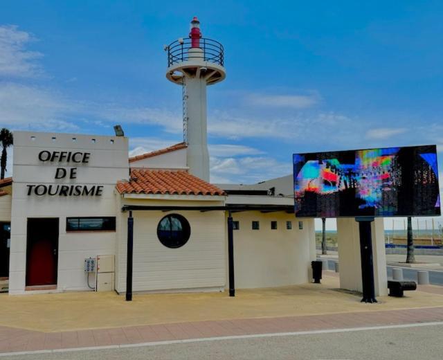 Agreable Studio Acces A La Plage - Parking - 2Balm2 Le Barcarès エクステリア 写真
